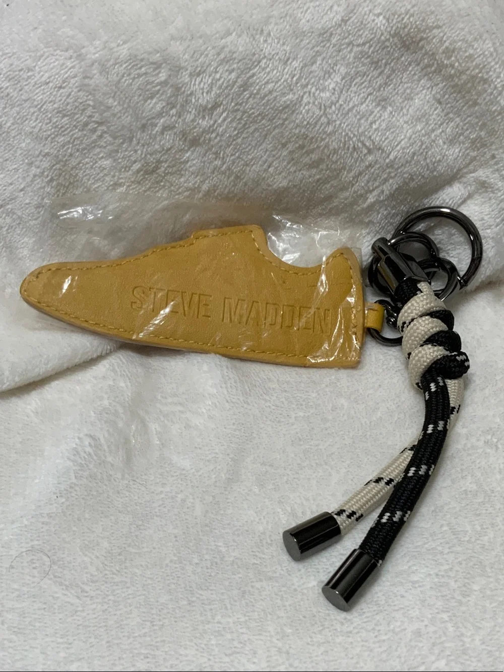 Steve Madden Yellow Sneaker Key & Card Holder Keychain